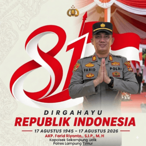 Sambut HUT RI ke-81, AKP Farid Riyanto Dorong Pendekatan Polri Humanis di Sekampung Udik
