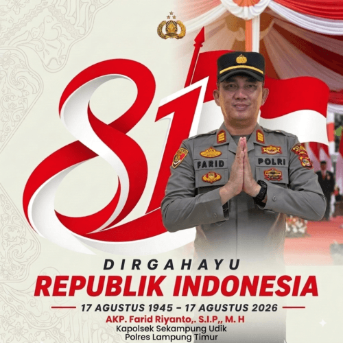 Sambut HUT RI ke-81, AKP Farid Riyanto Dorong Pendekatan Polri Humanis di Sekampung Udik