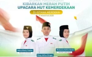Tiga Siswa Madrasah Terpilih Jadi Paskibraka HUT ke-81 RI di Istana Merdeka