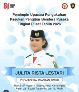 ​Siaran Pers ​Pemimpin Upacara Pengukuhan (PASKIBRAKA) Tingkat Pusat Tahun 2026
