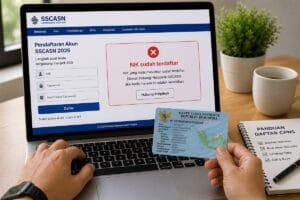NIK sudah terdaftar saat daftar CPNS
